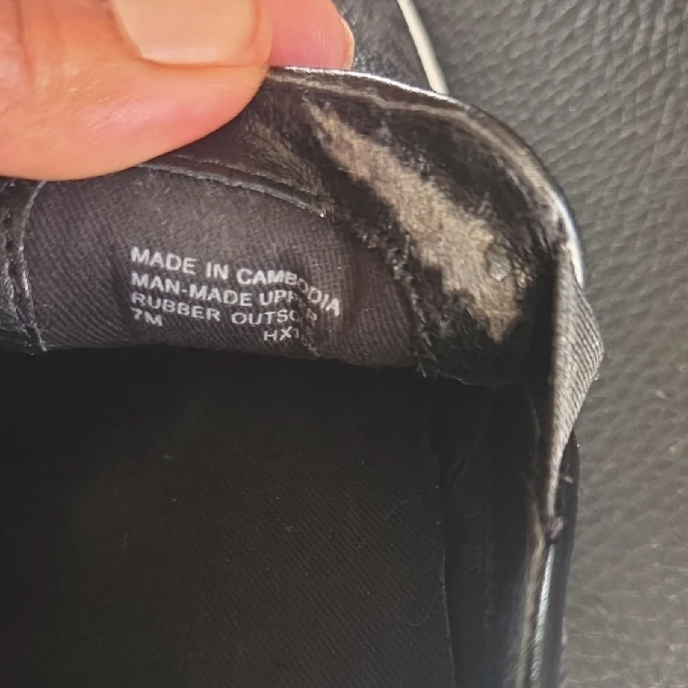 Michael Kors Textured Black and Cream Slip-Ons